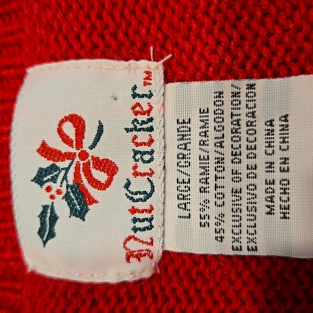 Vtg. Nutcracker Sleeveless Button-Up Christmas Ve… - image 3